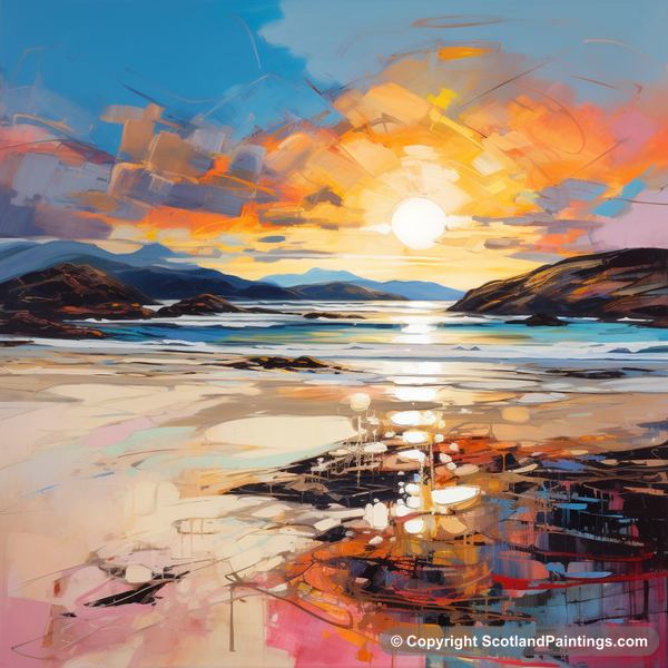 Painting - Traigh Mhor - Scottish Beaches