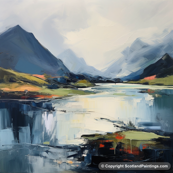 Painting - Loch Leven - Scottish Lochs