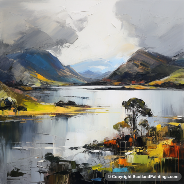 Painting - Loch Leven - Scottish Lochs