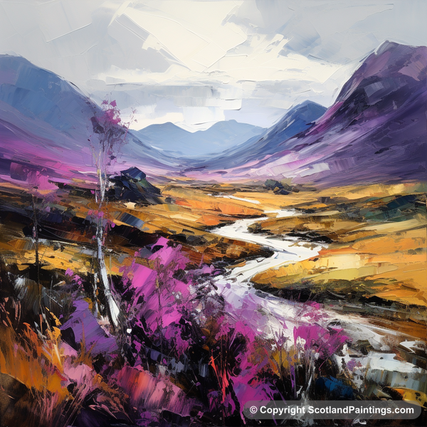 Painting - Glencoe - Glencoe
