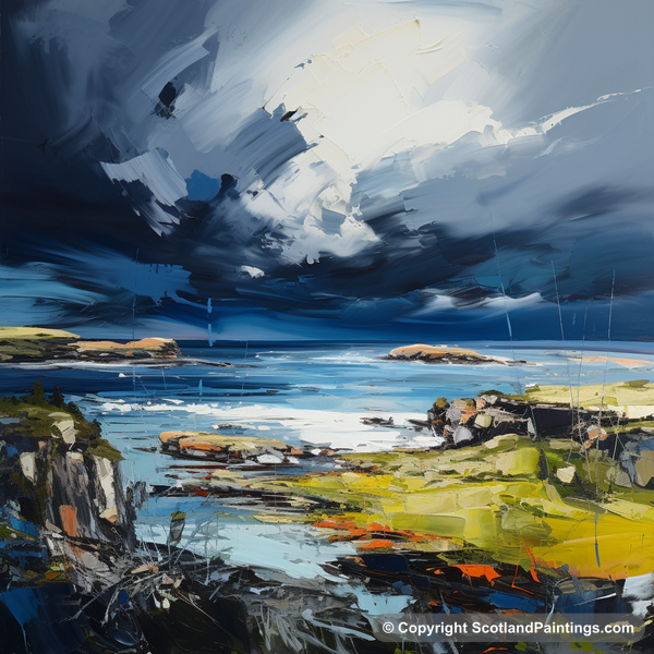 Painting - Ardalanish Bay - Scottish Coves