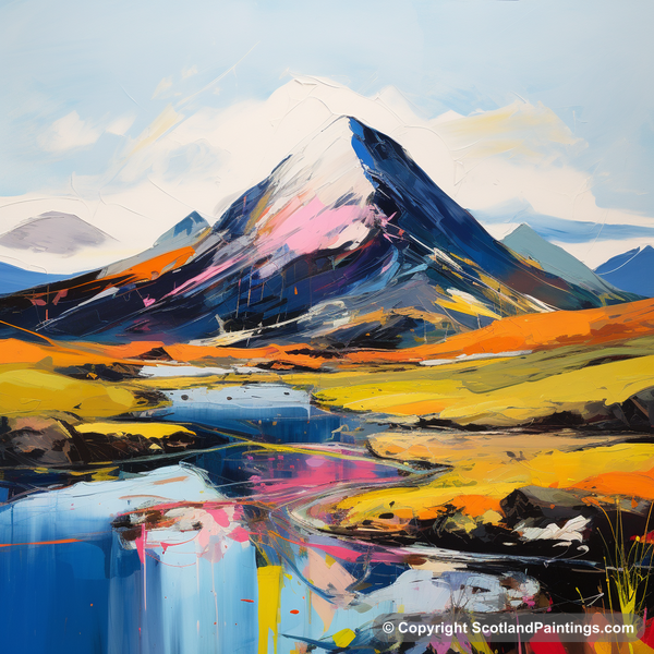 Painting - Beinn a' Chròin - Scottish Munros