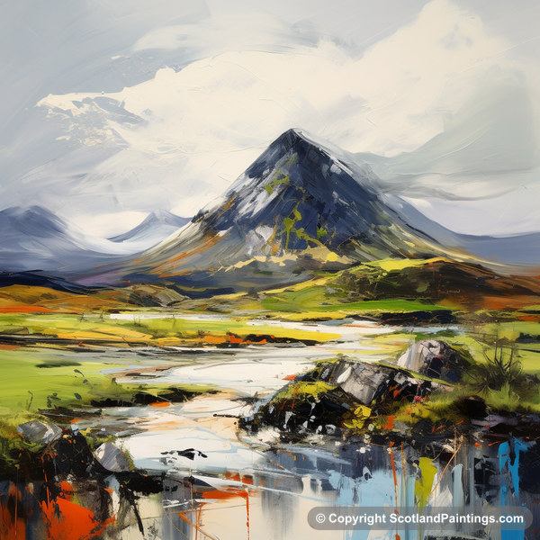 Painting - Beinn a' Chròin - Scottish Munros