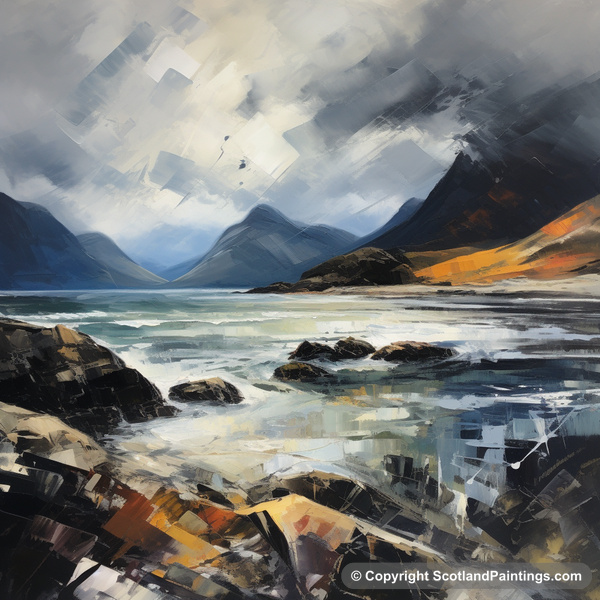 Painting - Elgol Bay - Scottish Coves