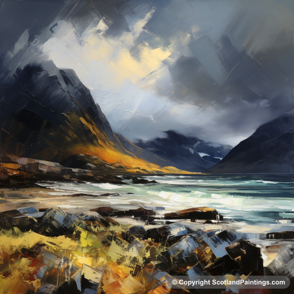 Painting - Elgol Bay - Scottish Coves