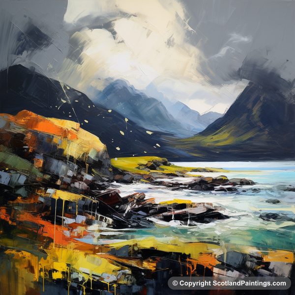 Painting - Elgol Bay - Scottish Coves