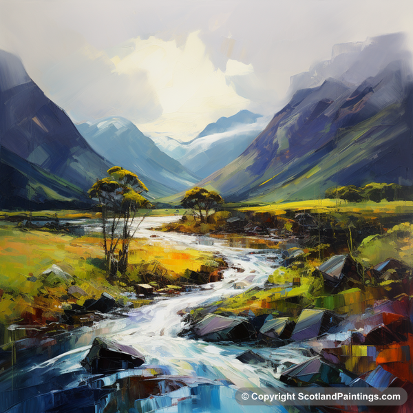 Painting - Glencoe - Glencoe