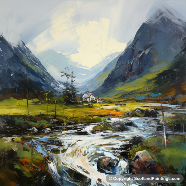 Painting - Glencoe - Glencoe