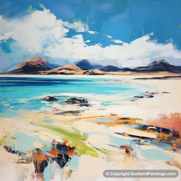 Painting - Mellon Udrigle Beach - Scottish Beaches