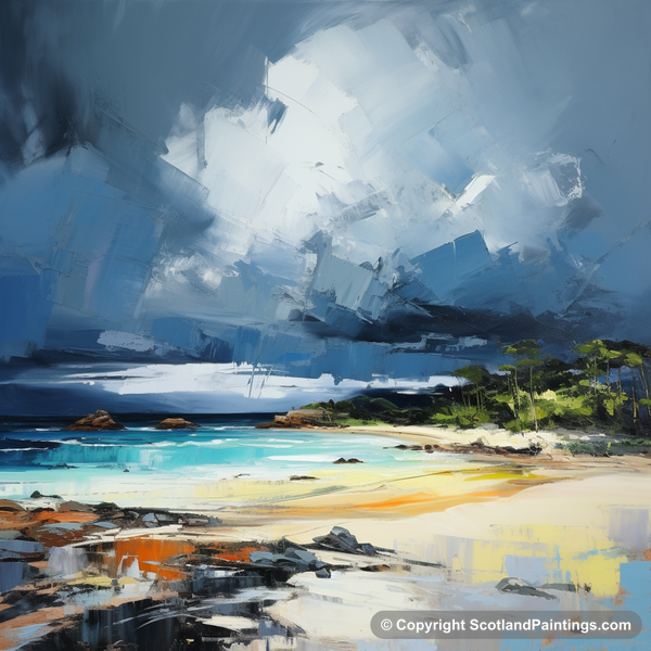 Painting - Largo Bay - Scottish Beaches