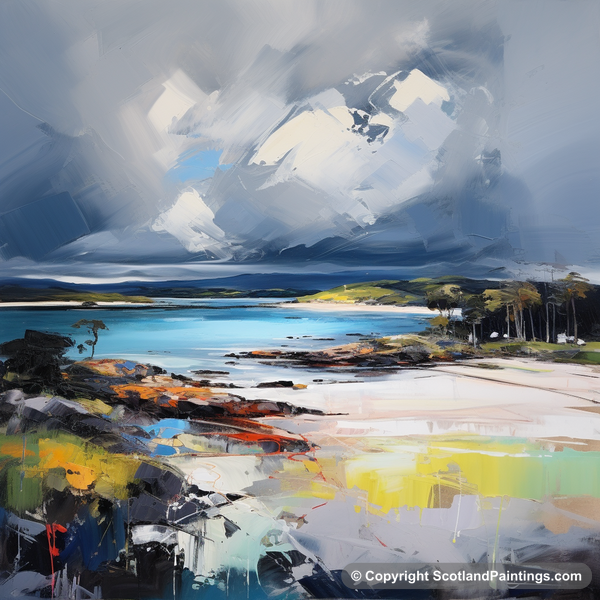 Painting - Largo Bay - Scottish Beaches