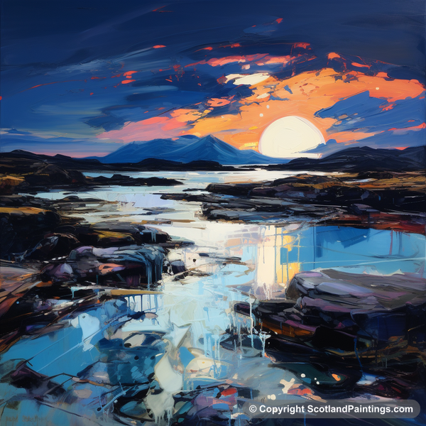 Painting - Sound of Iona - Scottish Coves