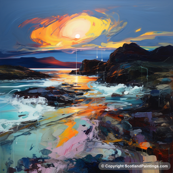 Painting - Sound of Iona - Scottish Coves