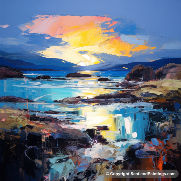 Painting - Sound of Iona - Scottish Coves