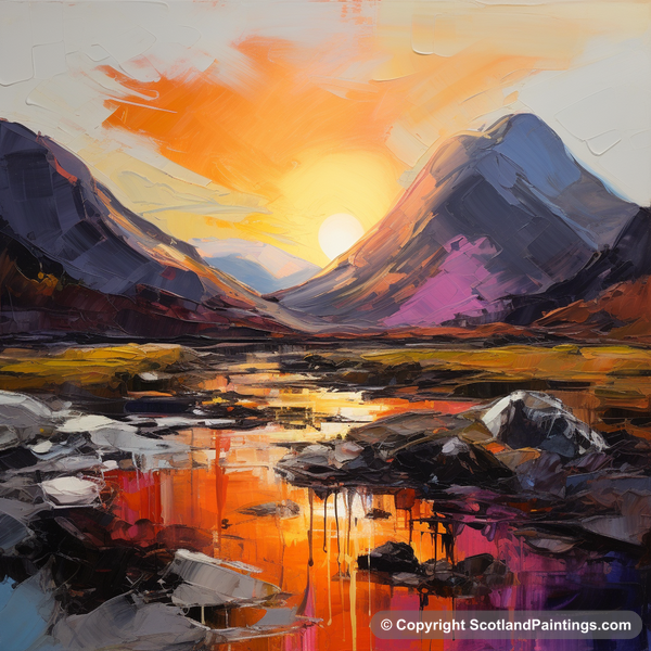 Painting - Glencoe - Glencoe