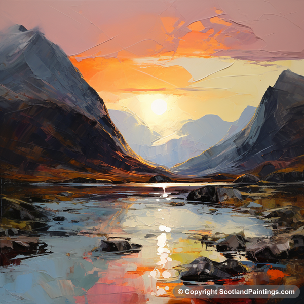 Painting - Glencoe - Glencoe