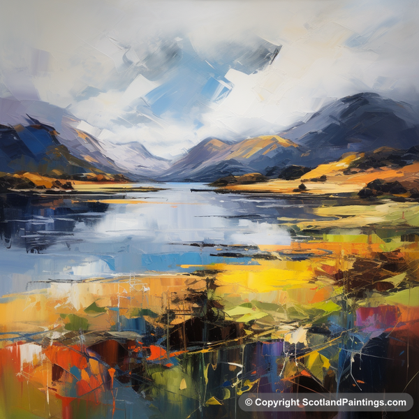 Painting - Loch Shiel - Scottish Lochs