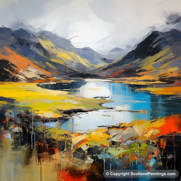 Painting - Loch Shiel - Scottish Lochs