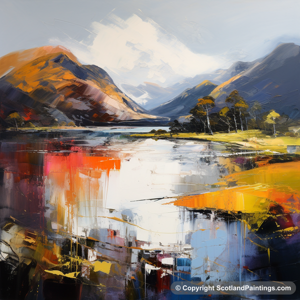 Painting - Loch Shiel - Scottish Lochs