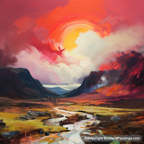 Painting - Glencoe - Glencoe