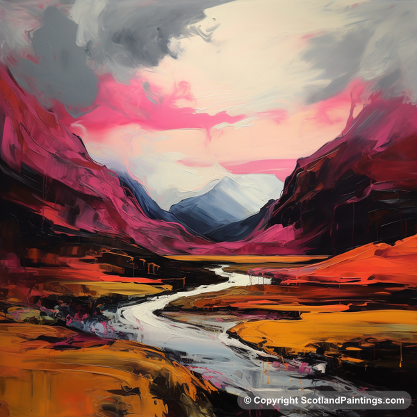 Painting - Glencoe - Glencoe