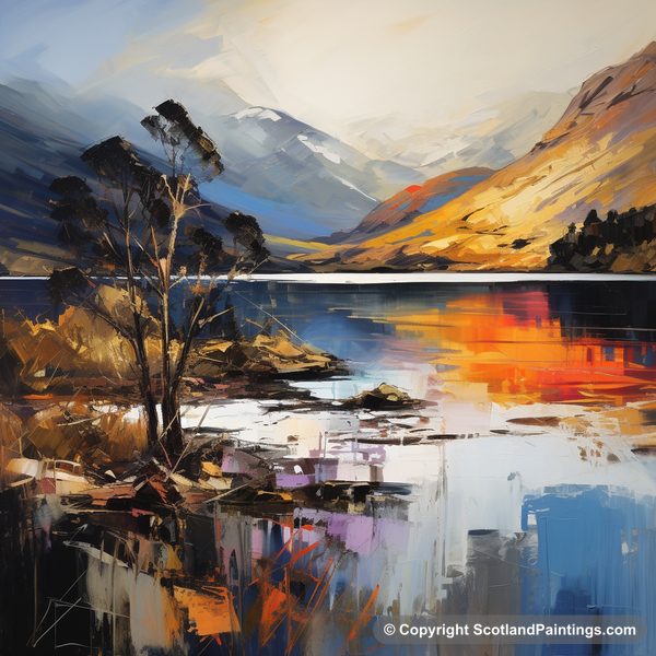 Painting - Loch Lochy - Scottish Lochs