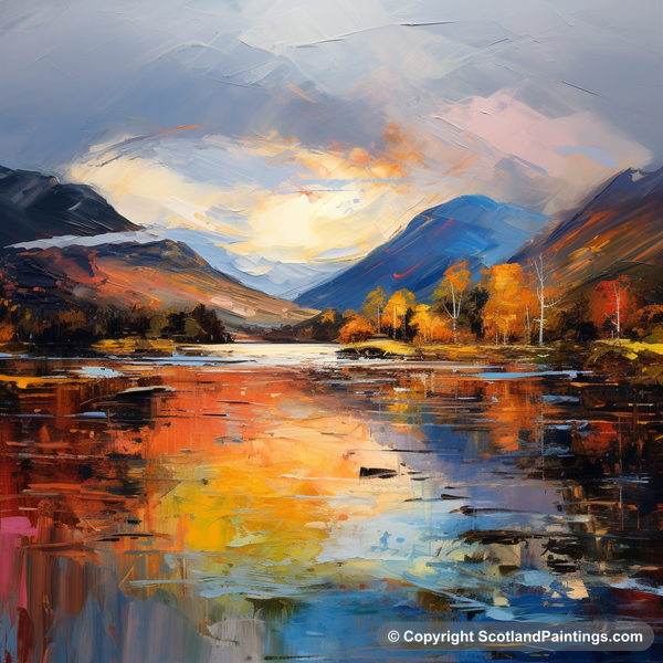 Painting - Loch Lochy - Scottish Lochs