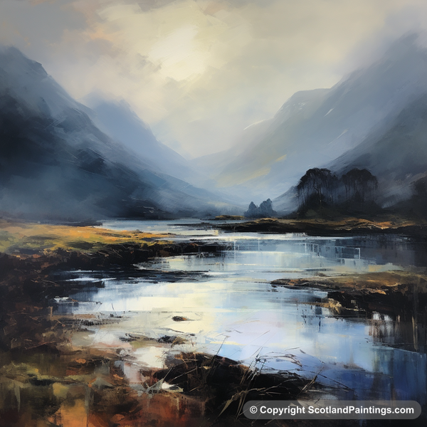 Painting - Glencoe - Glencoe