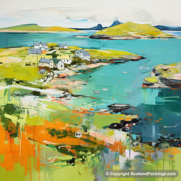 Painting - Isle of Ulva - Scotland in Summer