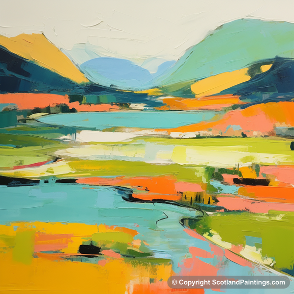 Painting - Loch Shiel - Scotland in Summer