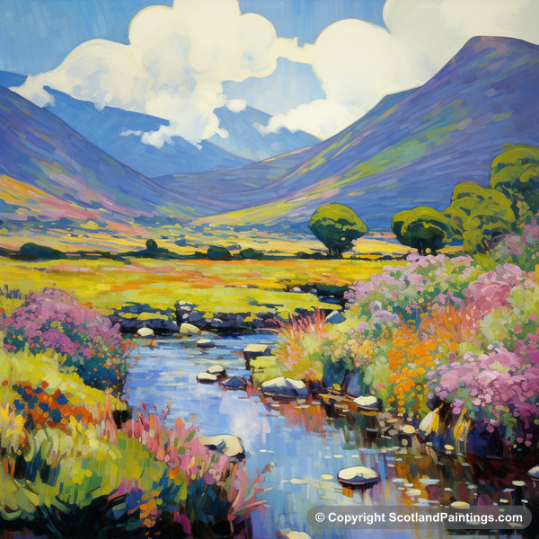 Painting - Glen Rosa - Scotland in Summer