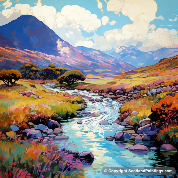 Painting - Glen Rosa - Scotland in Summer