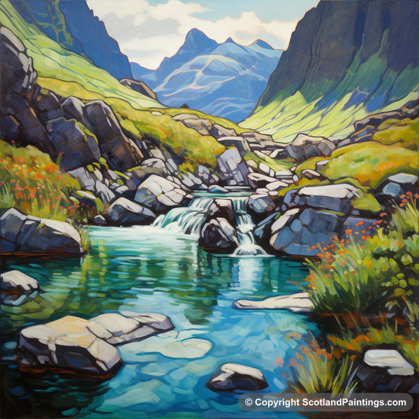 Painting - Isle of Skye - Scotland in Summer