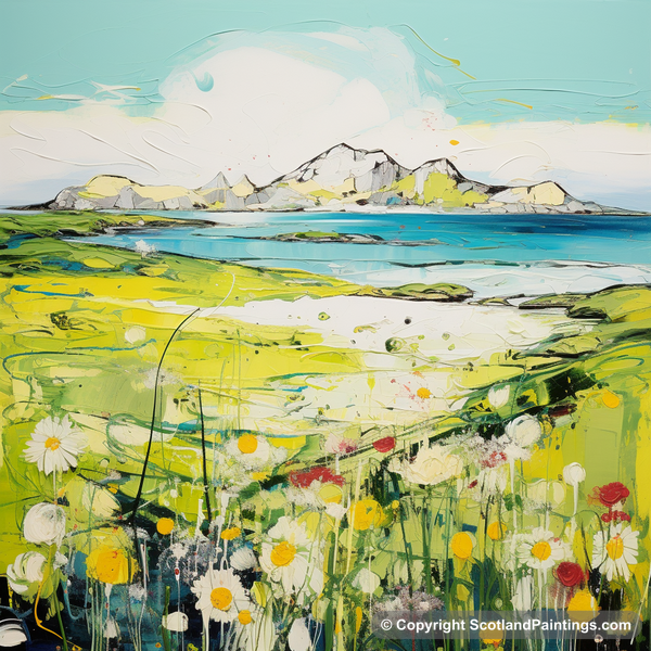 Painting - Isle of Eigg - Scotland in Summer