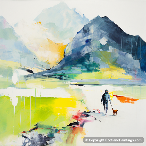 Painting - Glencoe - Scotland in Summer