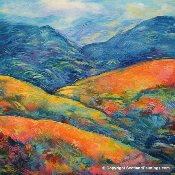 Painting - Glen Strathfarrar - Scotland in Summer