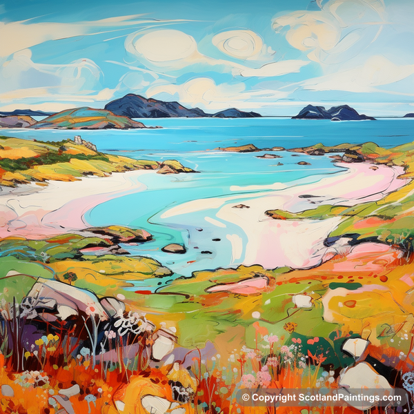 Painting - Kiloran Bay - Scotland in Summer