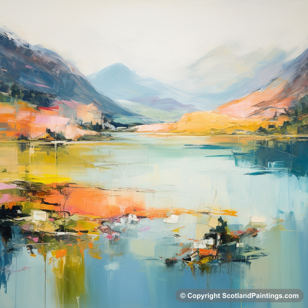 Painting - Loch Morar - Scotland in Summer