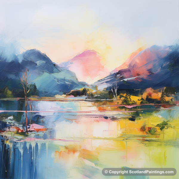 Painting - Loch Morar - Scotland in Summer