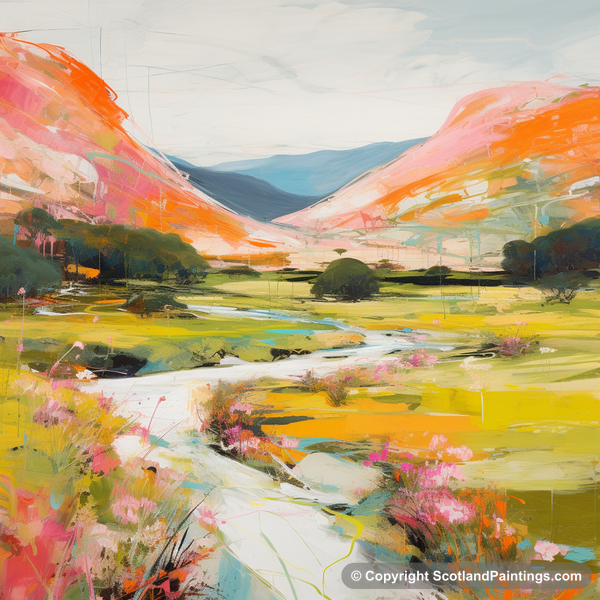 Painting - Glen Roy - Scotland in Summer