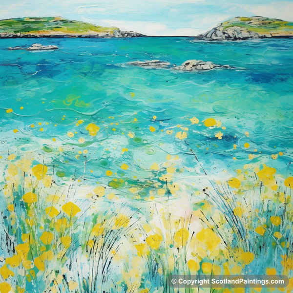 Painting - Isle of Barra - Scotland in Summer