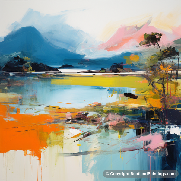 Painting - Loch Morar - Scotland in Summer