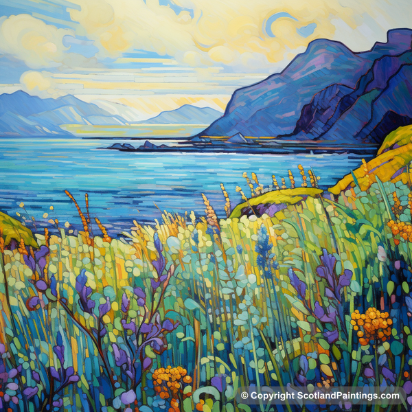 Painting - Isle of Canna - Scotland in Summer