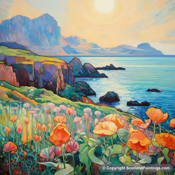 Painting - Isle of Canna - Scotland in Summer