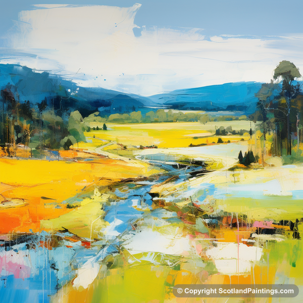 Painting - Glen Tanar - Scotland in Summer