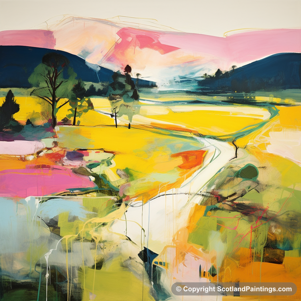 Painting - Glen Tanar - Scotland in Summer