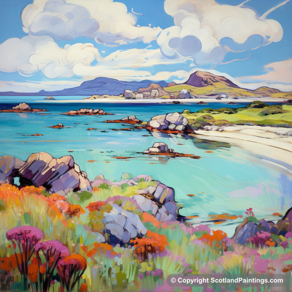 Painting - Isle of Iona - Scotland in Summer