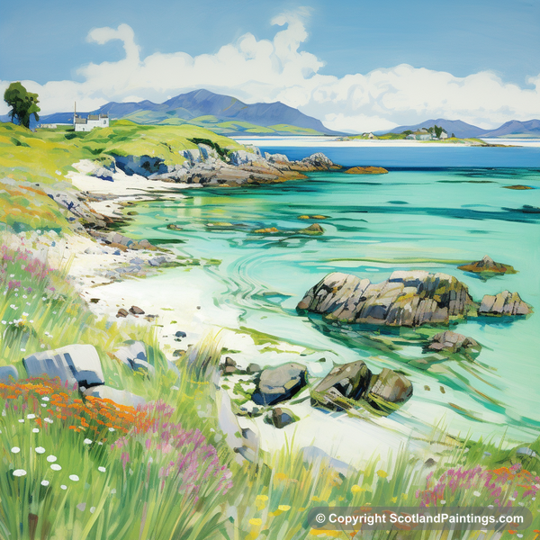 Painting - Isle of Iona - Scotland in Summer