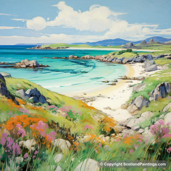 Painting - Isle of Iona - Scotland in Summer