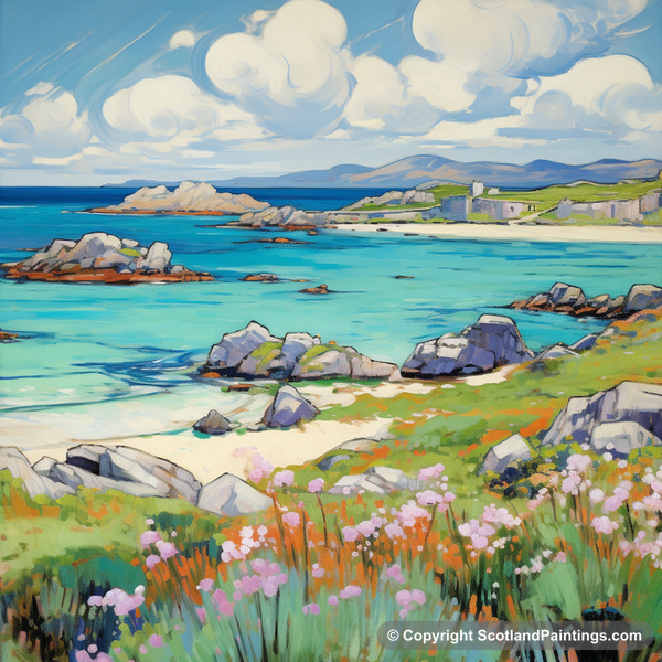 Painting - Isle of Iona - Scotland in Summer